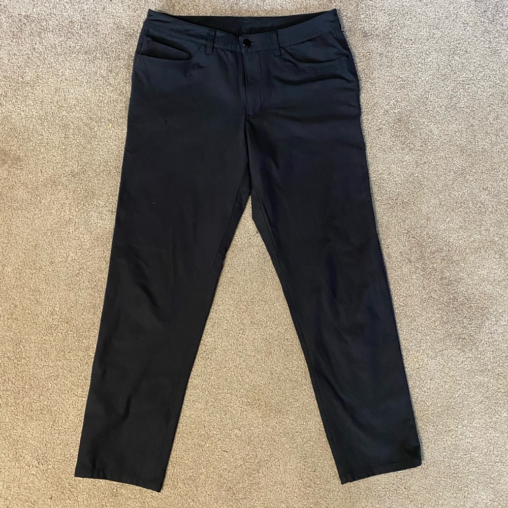 Lululemon Black ABC Slim-fit Pants